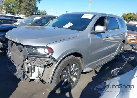 2018 Dodge Durango Gt Awd z USA, uszkodzony, nr VIN 1C4RDJDG6JC194302